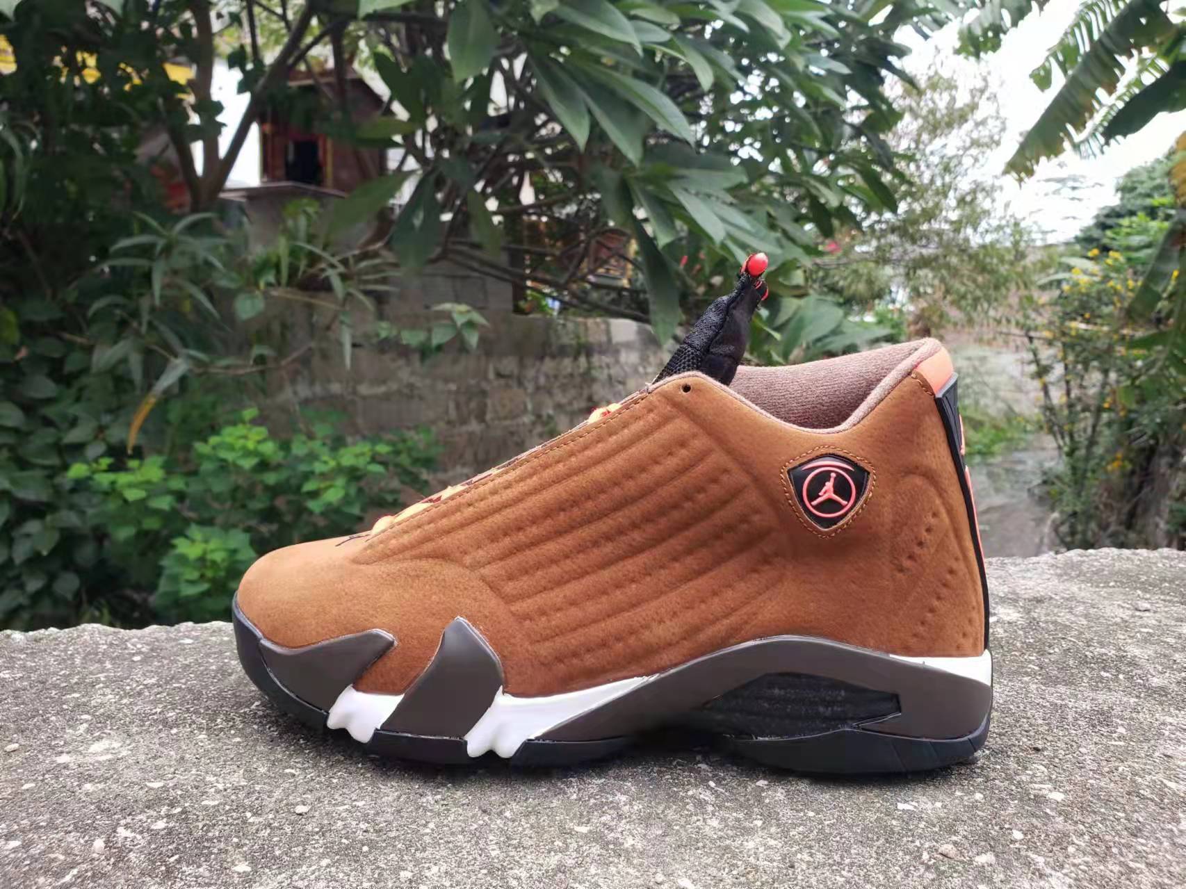 Air Jordan 14 Retro Brown Black - Click Image to Close